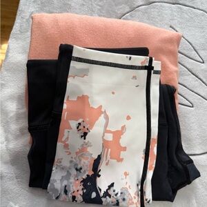 ZYIA Activewear in Black and Pink